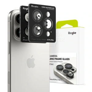 Kup Nakládka Ringke Ochranný rám kamer pro Apple iPhone 16 Pro / 16 Pro Max černá [2 BALENÍ] - RGK2031 - {ean13} - Sklep Home Screen