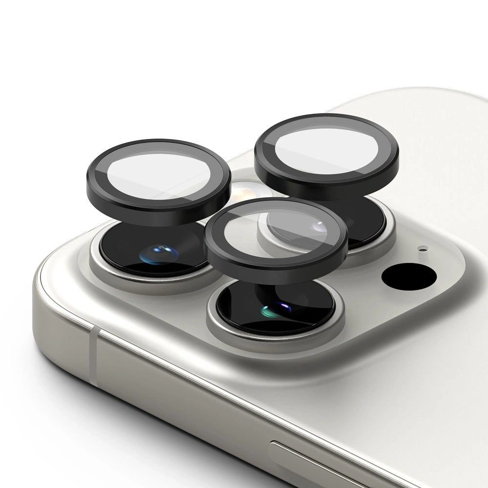 Nakładka Ringke Camera Frame Protector Apple iPhone 16 Pro / 16 Pro Max Black [2 PACK] - iPhone 16 Pro Max - Ringke