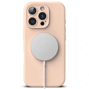 Kup Ringke Silicone Magnetic MagSafe Apple iPhone 16 Pro Max v barvě růžového písku - RGK2036 - {ean13} - Sklep Home Screen