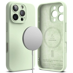 Kup Ringke Silikon Magnetisch MagSafe Apple iPhone 16 Pro Max Soft Mint - RGK2037 - {ean13} - Sklep Home Screen