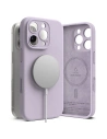 Buy Case Ringke Silicone Magnetic MagSafe Apple iPhone 16 Pro Max Light Purple - RGK2038 - {ean13} - Home Screen Store Europe