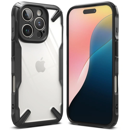 Kup Etui Ringke Fusion-X Apple iPhone 16 Pro Black - RGK2039 - {ean13} - Sklep Home Screen