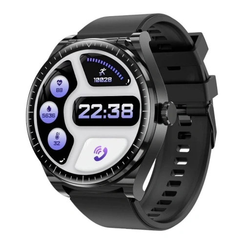 Kup Smartwatch BlitzWolf BW-HW1 BT 5.0 + sluchátka TWS (černá) - BLZ604 - {ean13} - Sklep Home Screen