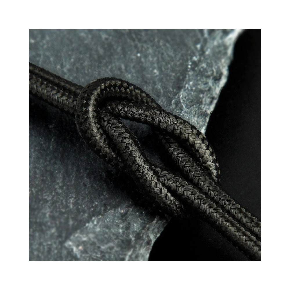 Kabel lightning z podświetleniem LED Baseus Halo 2.4A 0,25m (czarny)