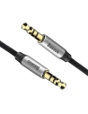 Kup Kabel audio mini jack 3,5mm AUX Baseus Yiven 1,5m (černá-stříbrná) - BSU919BLKSLV - {ean13} - Sklep Home Screen
