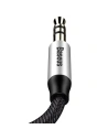 Kup Kabel audio mini jack 3,5mm AUX Baseus Yiven 1,5m (černá-stříbrná) - BSU919BLKSLV - {ean13} - Sklep Home Screen
