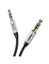 Kup Kabel audio mini jack 3,5mm AUX Baseus Yiven 1,5m (černá-stříbrná) - BSU919BLKSLV - {ean13} - Sklep Home Screen