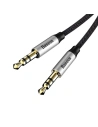 Kup Kabel audio mini jack 3,5mm AUX Baseus Yiven 1,5m (černá-stříbrná) - BSU919BLKSLV - {ean13} - Sklep Home Screen