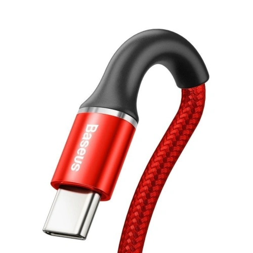 Buy Baseus halo data cable USB For Type-C 3A 0.25m Red - BSU921RED - {ean13} - Home Screen Store Europe