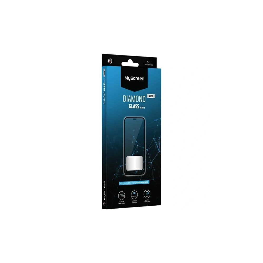Szkło hartowane MyScreen Diamond Glass Edge Lite Full Glue Huawei Pura 70 czarny - Pura 70 - MyScreenProtector
