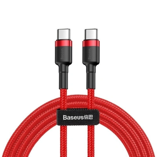 Buy Baseus Cafule PD2.0 60W flash charging USB For Type-C cable (20V 3A) 2m Red - BSU926RED - {ean13} - Home Screen Store Europe