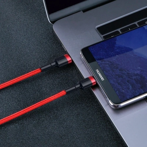 Buy Baseus Cafule PD2.0 60W flash charging USB For Type-C cable (20V 3A) 2m Red - BSU926RED - {ean13} - Home Screen Store Europe