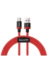 Kup USB-C kábel Baseus Lila Arany Piros, Huawei SuperCharge, 5A, 1m, 40W (piros) - BSU933RED - {ean13} - Sklep Home Screen