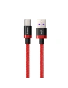 Kup USB-C kábel Baseus Lila Arany Piros, Huawei SuperCharge, 5A, 1m, 40W (piros) - BSU933RED - {ean13} - Sklep Home Screen