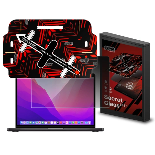 Kup Szkło prywatyzujące GrizzGlass SecretGlass Easy do Apple MacBook Pro 13" 2022 - GRZ11033 - {ean13} - Sklep Home Screen