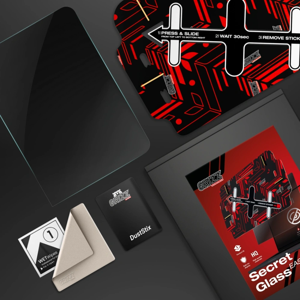 Szkło prywatyzujące GrizzGlass SecretGlass Easy do Apple MacBook Pro 16" 2023 - MacBook - GrizzGlass