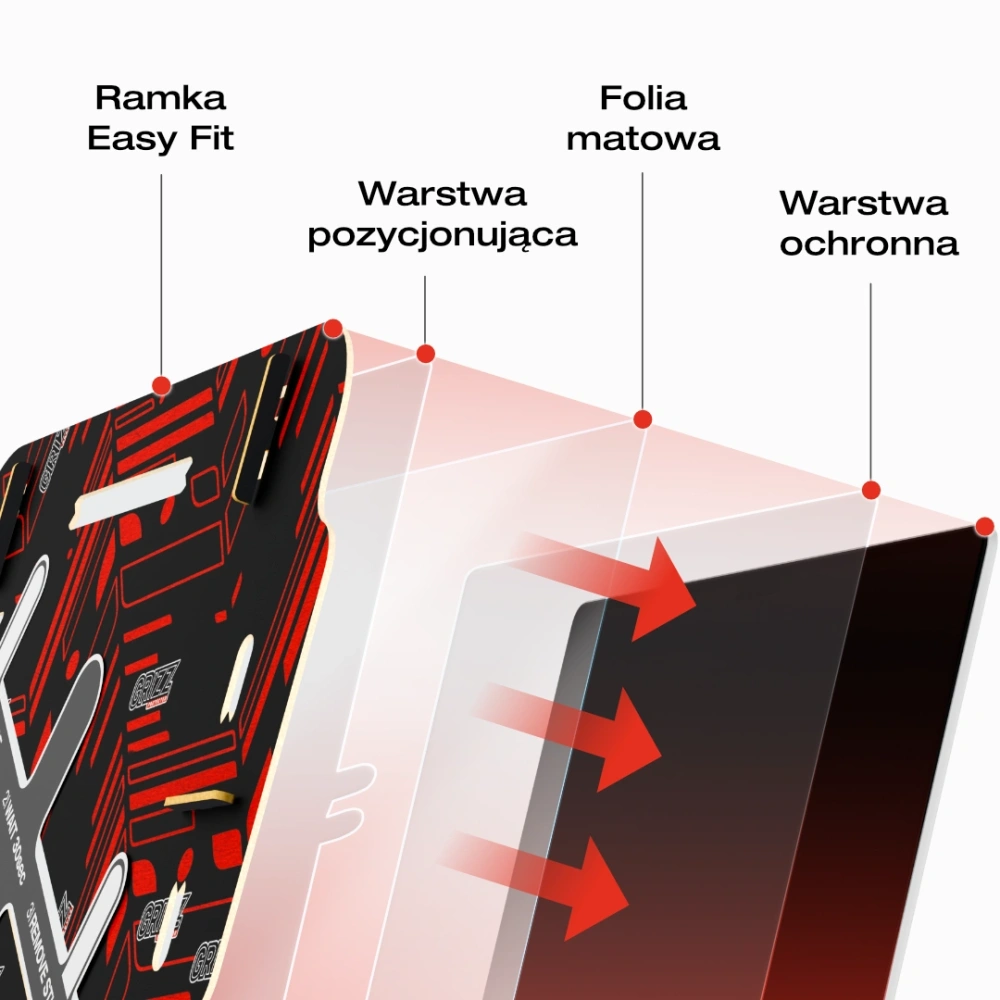 Folia matowa GrizzGlass MatteScreen Easy do Apple MacBook Pro 13" 2020 - MacBook - GrizzGlass