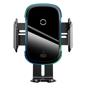 Kup Automobilový držák Baseus Light Electric Holder s indukčním nabíjením Qi (černý) - BSU940BLK - {ean13} - Sklep Home Screen