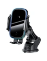 Kup Automobilový držák Baseus Light Electric Holder s indukčním nabíjením Qi (černý) - BSU940BLK - {ean13} - Sklep Home Screen