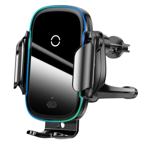 Buy Baseus Light Electric Holder Wireless Charger (15W) Black - BSU940BLK - {ean13} - Home Screen Store Europe