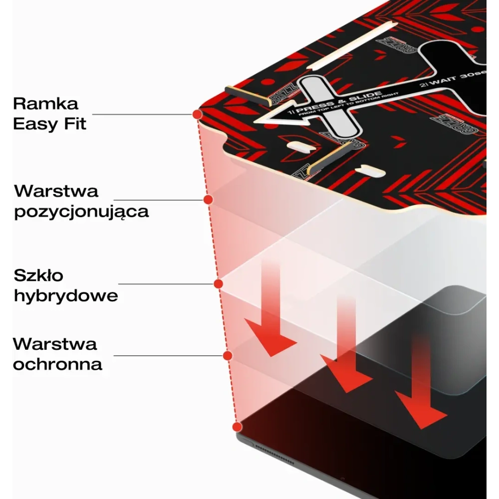 Folia matowa GrizzGlass MatteScreen Easy do Ulefone Armor Pad 3 Pro - Ulefone - GrizzGlass