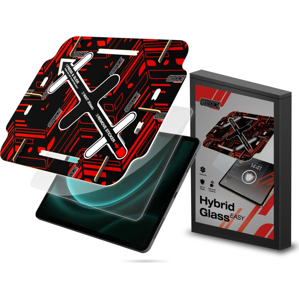 Szkło hybrydowe GrizzGlass HybridGlass Easy do Samsung Galaxy Tab S9 FE - Galaxy Tab S9 FE - GrizzGlass