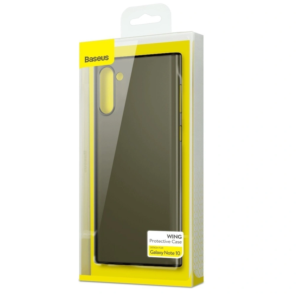 Ultracienkie etui Baseus Wing Case do Samsung Galaxy Note 10 (czarne)
