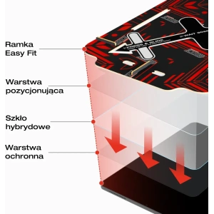 Kup Szkło hybrydowe GrizzGlass HybridGlass Easy do Samsung Galaxy Tab A9 Plus - GRZ11115 - {ean13} - Sklep Home Screen