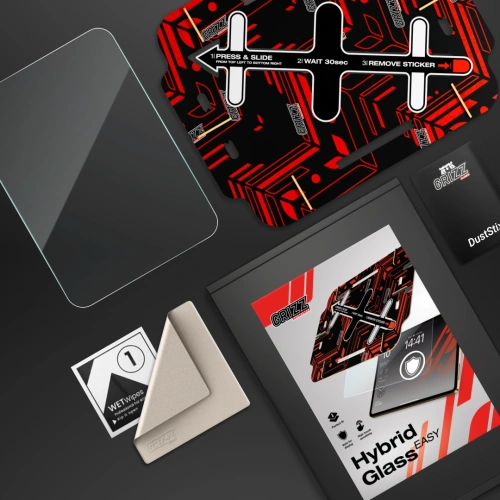 Kup Szkło hybrydowe GrizzGlass HybridGlass Easy do Samsung Galaxy Tab S9+ Plus / S10+ Plus - GRZ11116 - {ean13} - Sklep Home Screen