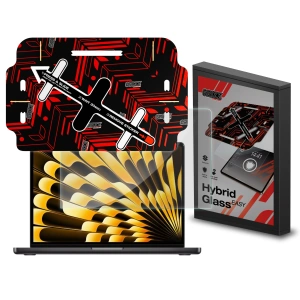 Kup Szkło hybrydowe GrizzGlass HybridGlass Easy do Apple MacBook Air 13" 2023 - GRZ11122 - {ean13} - Sklep Home Screen