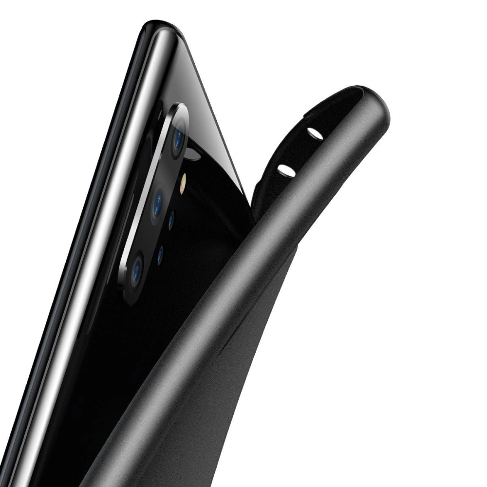 Ultracienkie etui Baseus Wing Case do Samsung Galaxy Note 10 Plus (czarny)