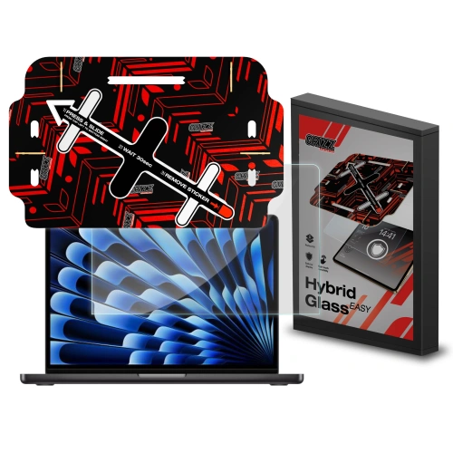 Kup Szkło hybrydowe GrizzGlass HybridGlass Easy do Apple MacBook Air 15" 2024 - GRZ11129 - {ean13} - Sklep Home Screen