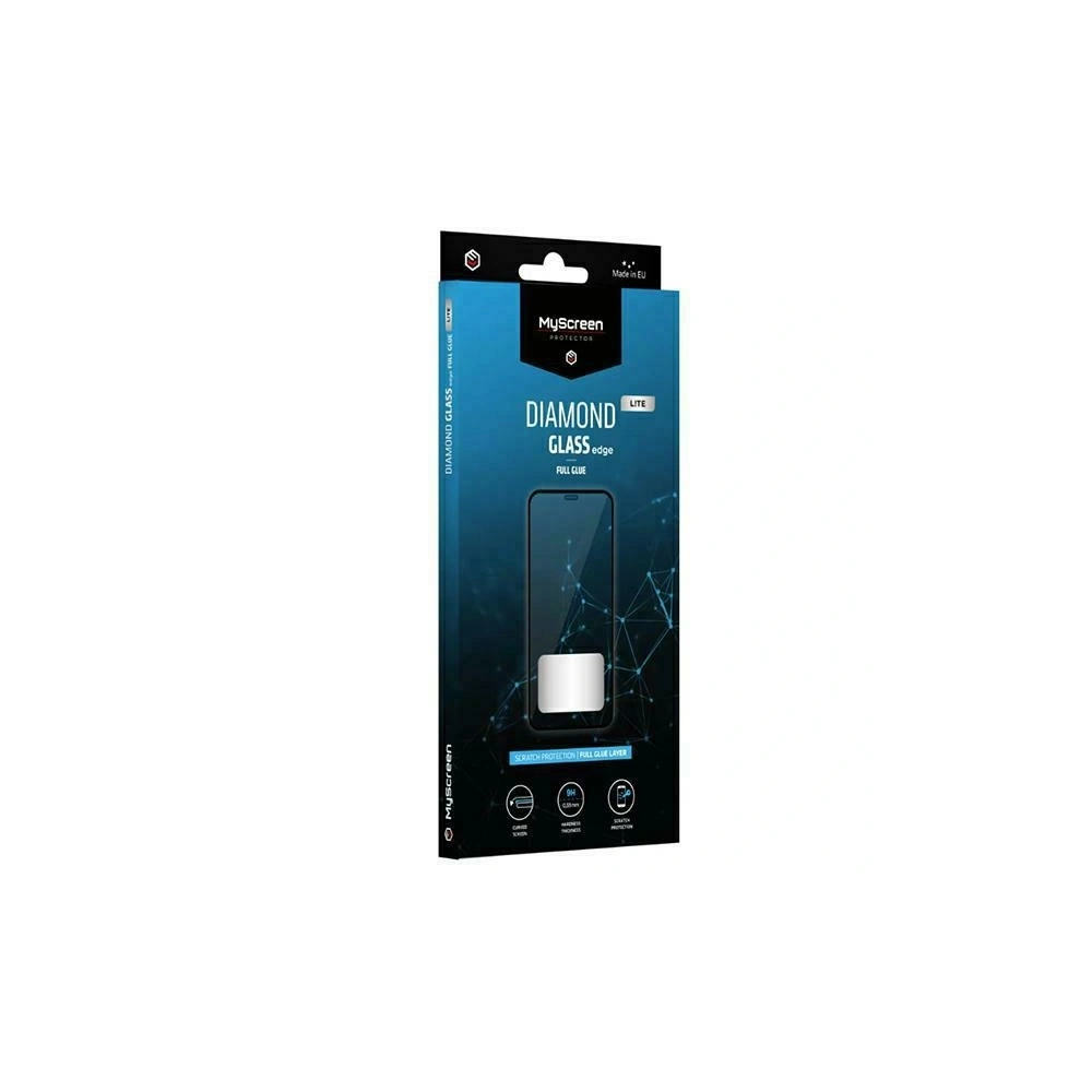 Szkło hartowane MyScreen Diamond Glass Edge Lite Full Glue Realme C53 / Narzo N53 czarny