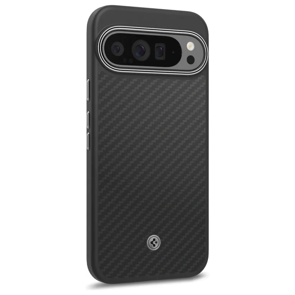 Etui Spigen Enzo Aramid Google Pixel 9 Pro XL Matte Black - Pixel 9 Pro XL - Spigen