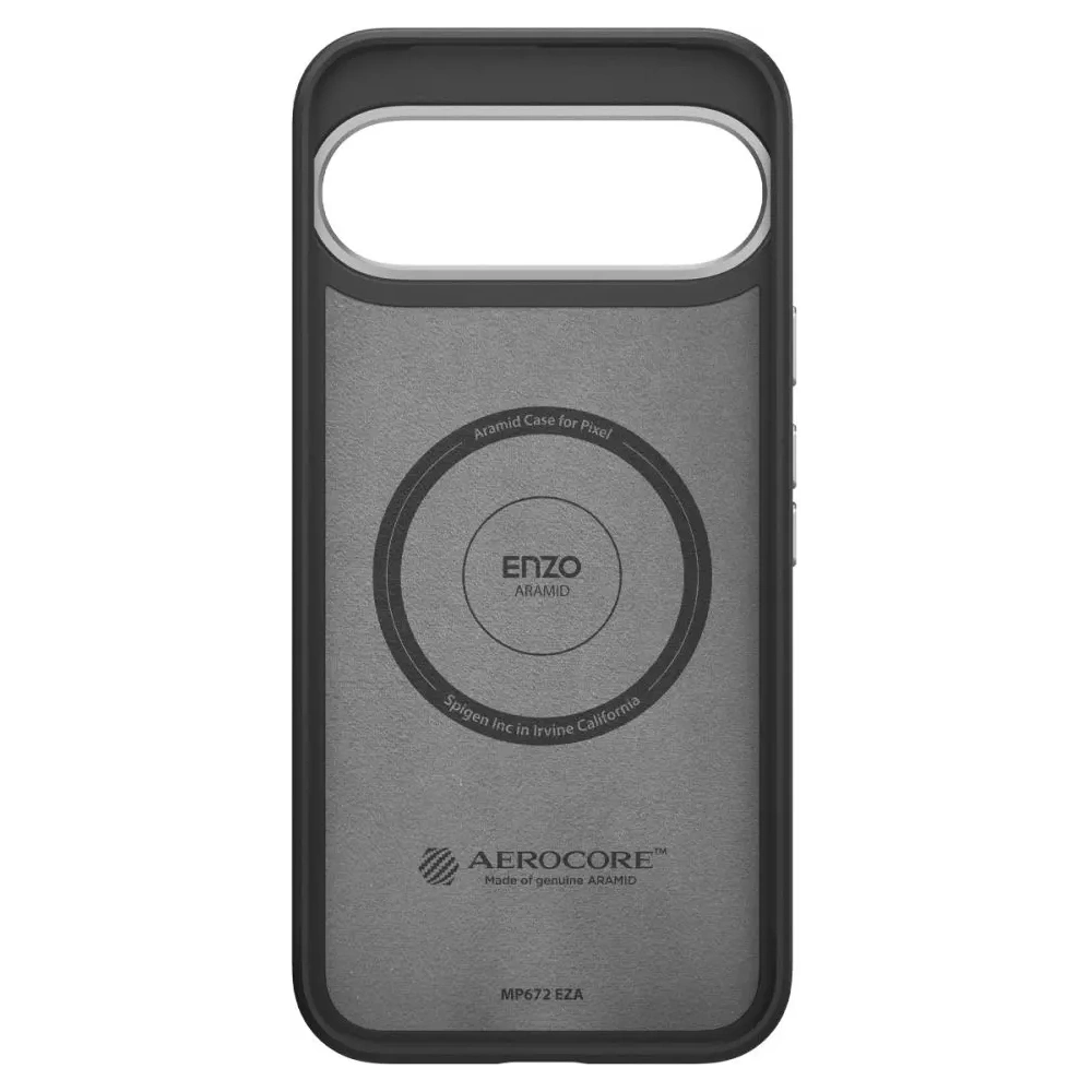 Etui Spigen Enzo Aramid Google Pixel 9 Pro XL Matte Black - Pixel 9 Pro XL - Spigen