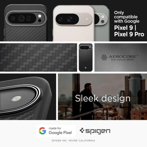 Kup Husă Spigen Enzo Aramid Google Pixel 9 Pro XL Matte Black - SPN3511 - {ean13} - Sklep Home Screen
