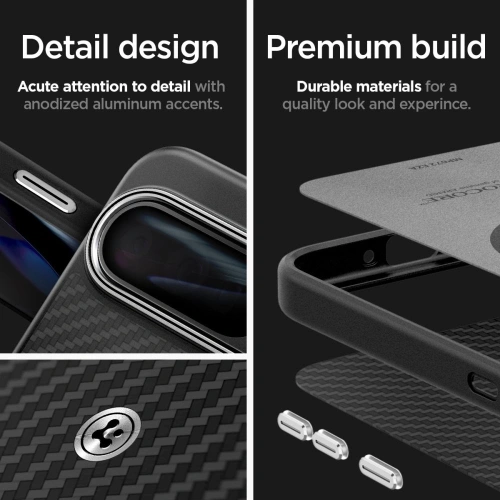 Kup Husă Spigen Enzo Aramid Google Pixel 9 Pro XL Matte Black - SPN3511 - {ean13} - Sklep Home Screen