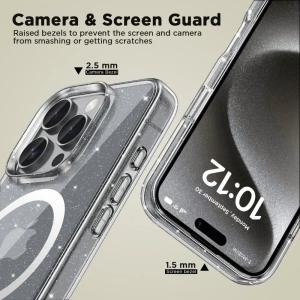 Buy Tech-protect Flexair Hybrid MagSafe Case for Apple iPhone 16 Pro Glitter - THP3066 - {ean13} - Home Screen Store Europe