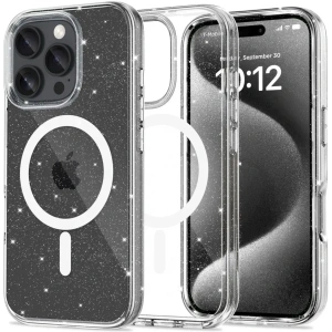 Buy Tech-protect Flexair Hybrid MagSafe Apple iPhone 16 Pro Max Glitter Case - THP3067 - {ean13} - Home Screen Store Europe