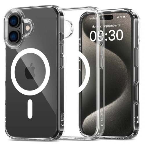 Buy Tech-protect Flexair Hybrid MagSafe Case for Apple iPhone 16 Clear - THP3068 - {ean13} - Home Screen Store Europe