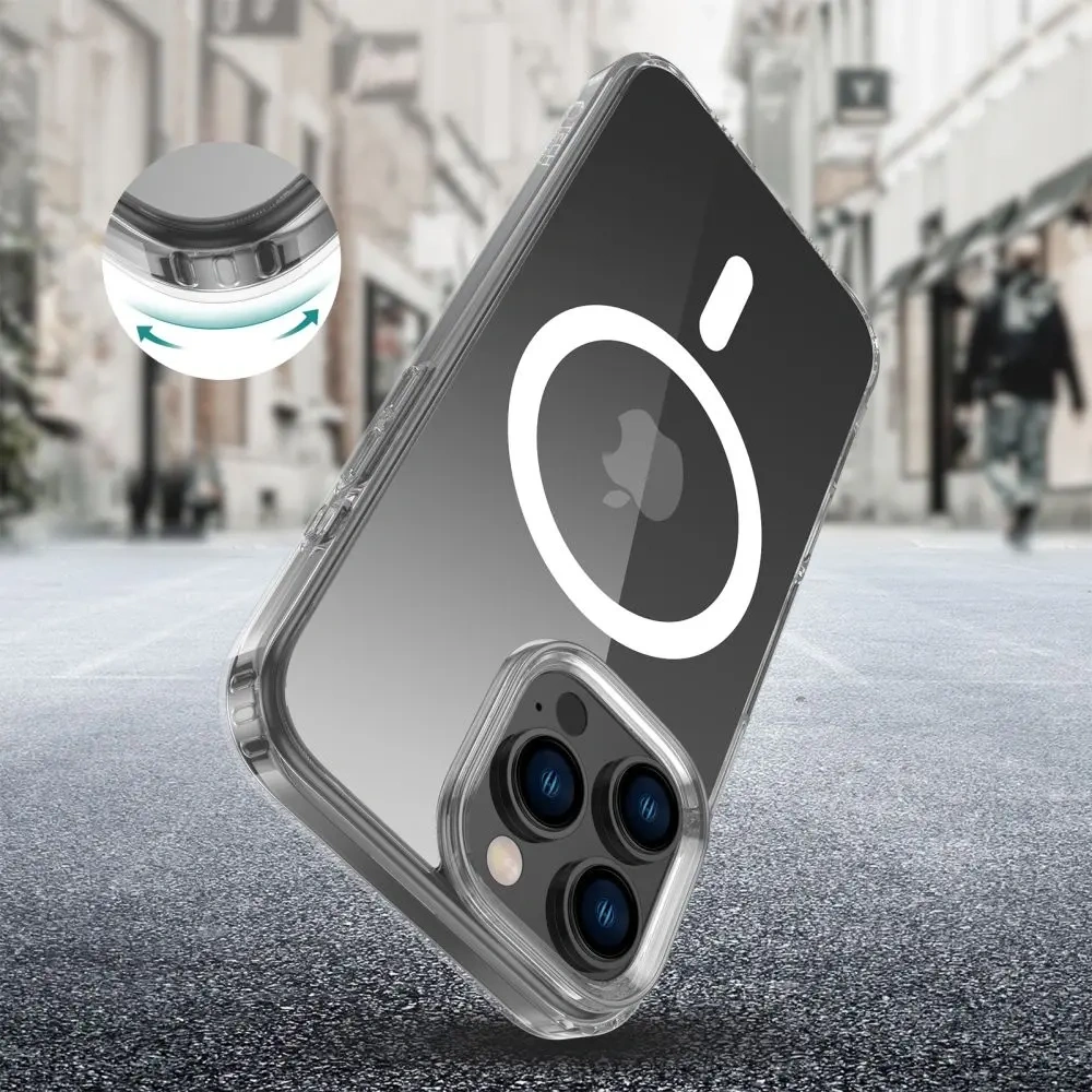 Etui Tech-protect Flexair Hybrid MagSafe Apple iPhone 16 Pro Max Clear - iPhone 16 Pro Max - Tech-Protect