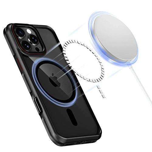 Kup Tech-protect MagHybrid MagSafe tok Apple iPhone 15 Pro fekete/piros - THP3073 - {ean13} - Sklep Home Screen