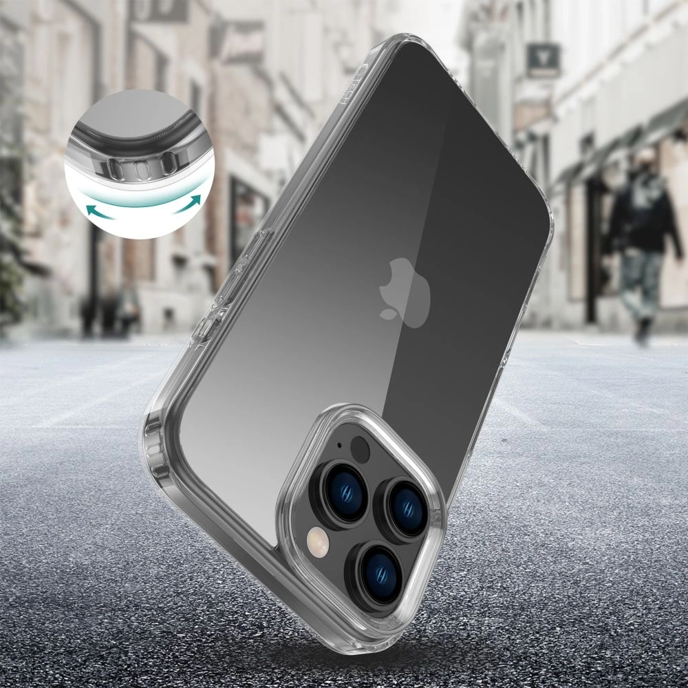 Etui Tech-Protect Flexair Hybrid Apple iPhone 16 Pro Max Clear - iPhone 16 Pro Max - Tech-Protect