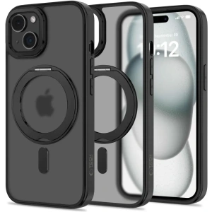 Buy Case Tech-Protect MagRing MagSafe Apple iPhone 15 Matte Black - THP3088 - {ean13} - Home Screen Store Europe