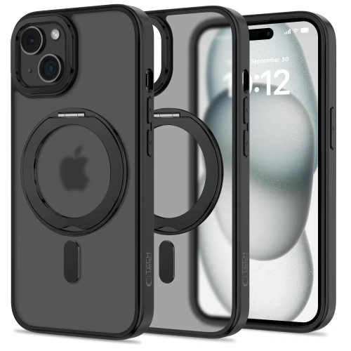 Kup Tech-Protect MagRing MagSafe Apple iPhone 15 Matt Fekete - THP3088 - {ean13} - Sklep Home Screen