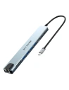 Stația de docare Blitzwolf BW-TH5 10w1 USB-C (argintie) - !ZAIMPORTOWANE - BlitzWolf