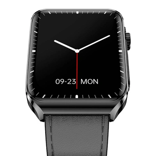 Kup Smartwatch BlitzWolf BW-HL6 (schwarzes Leder) - BLZ609 - {ean13} - Sklep Home Screen