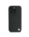 Kup BMW BMHMP16L23RTPK Apple iPhone 16 Pro hardcase Sign Leather Half Textured And Circle MagSafe černé - BMW686 - {ean13} - Sklep Home Screen