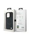 Kup Etui BMW BMHMP16L23RTPK Apple iPhone 16 Pro hardcase Sign Leather Half Textured And Circle MagSafe czarny - BMW686 - {ean13} - Sklep Home Screen