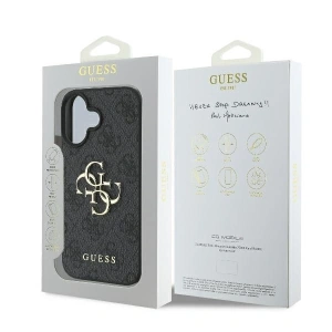 Kup Guess GUHCP16L4GMGGR Apple iPhone 16 Pro hardcase 4G Big Logo černé - GUE3477 - {ean13} - Sklep Home Screen